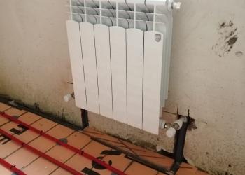 Усановка радиаторов отопления в доме